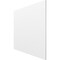 Ekena Millwork 23 3/4W x 23 3/4H x 1/2T PVC Hobby Board, Unfinished HBP24X24X500AUN - alternate 4